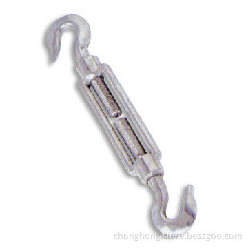 Hook and Hook Turnbuckle in DIN1480 Type, Made of AISI304/AISI316 Stainless Steel